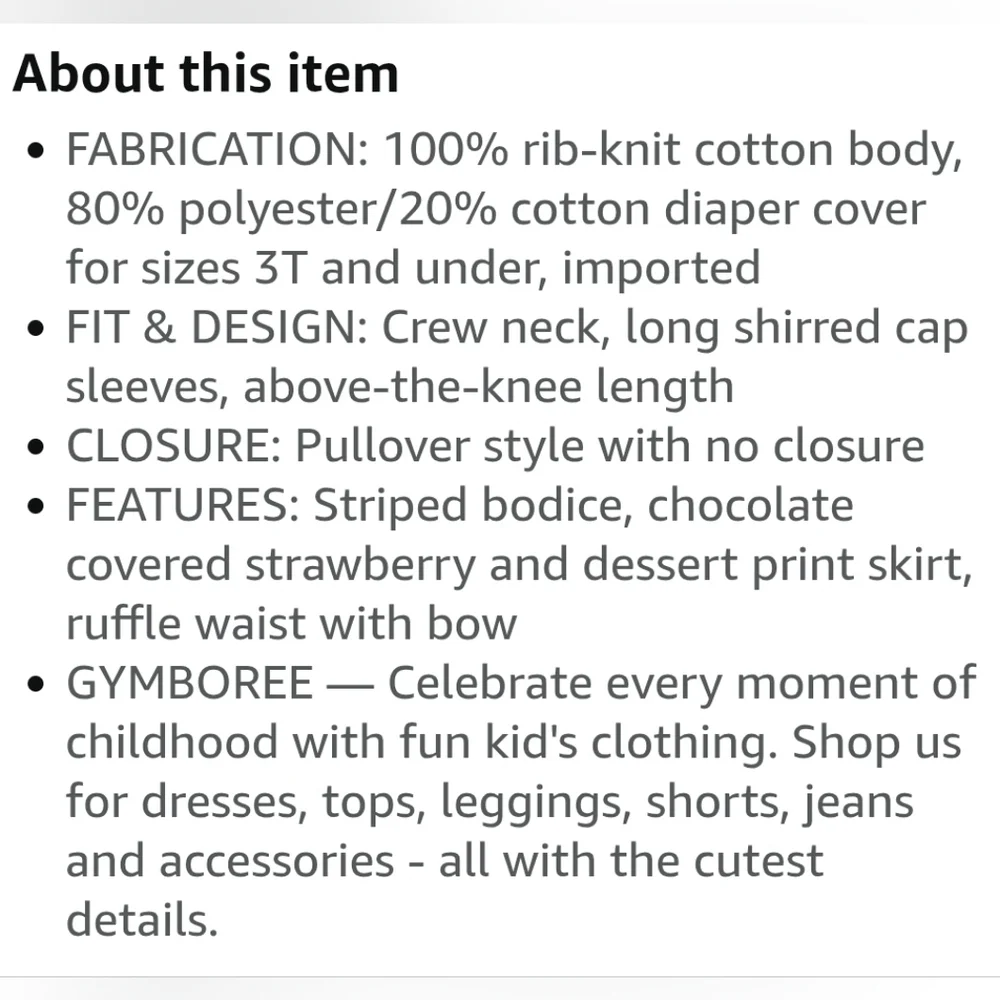 Gymboree this dress